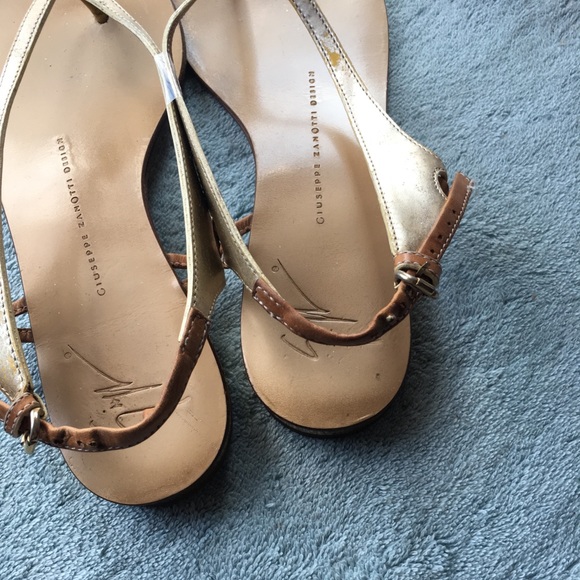$35❗️Giuseppe Zanotti Leather Sandals❗️SALE - Picture 8 of 8